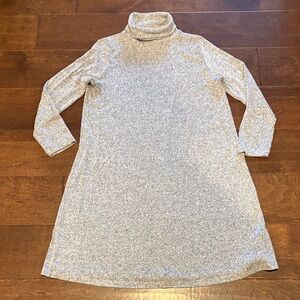 American Eagle Gray Turtleneck Knit Dress